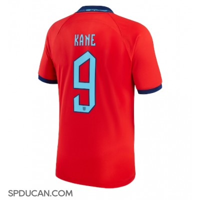 Muški Nogometni Dres Engleska Harry Kane #9 Gostujuci SP 2022 Kratak Rukav